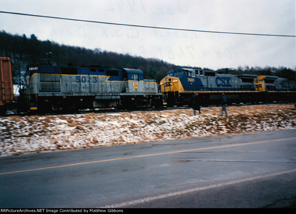 My first wide-cab sighting on the D&H